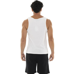 Camiseta de tirantes de algodón elástico para hombre Leone Boxing Legend