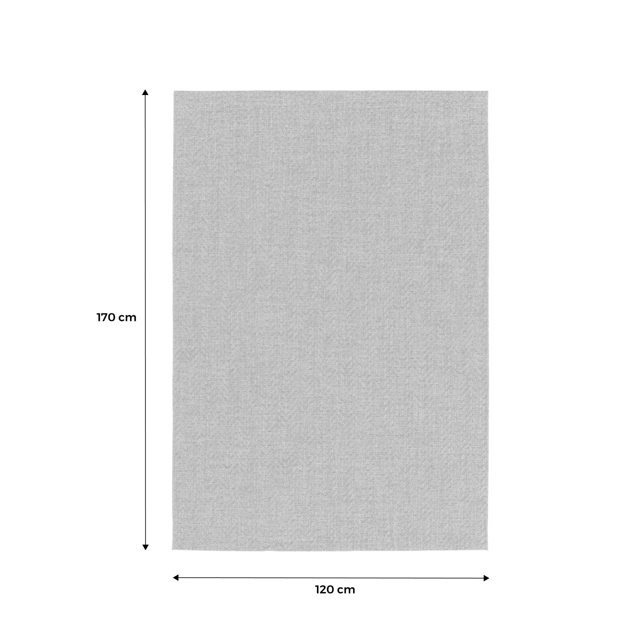 Tapis intérieur/extérieur effet jute coloris naturel OLIVER