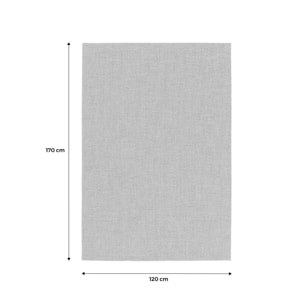 Tapis intérieur/extérieur effet jute coloris naturel OLIVER