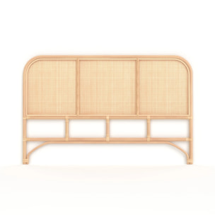 Tête de lit en rotin et cannage 140 cm - Naïra