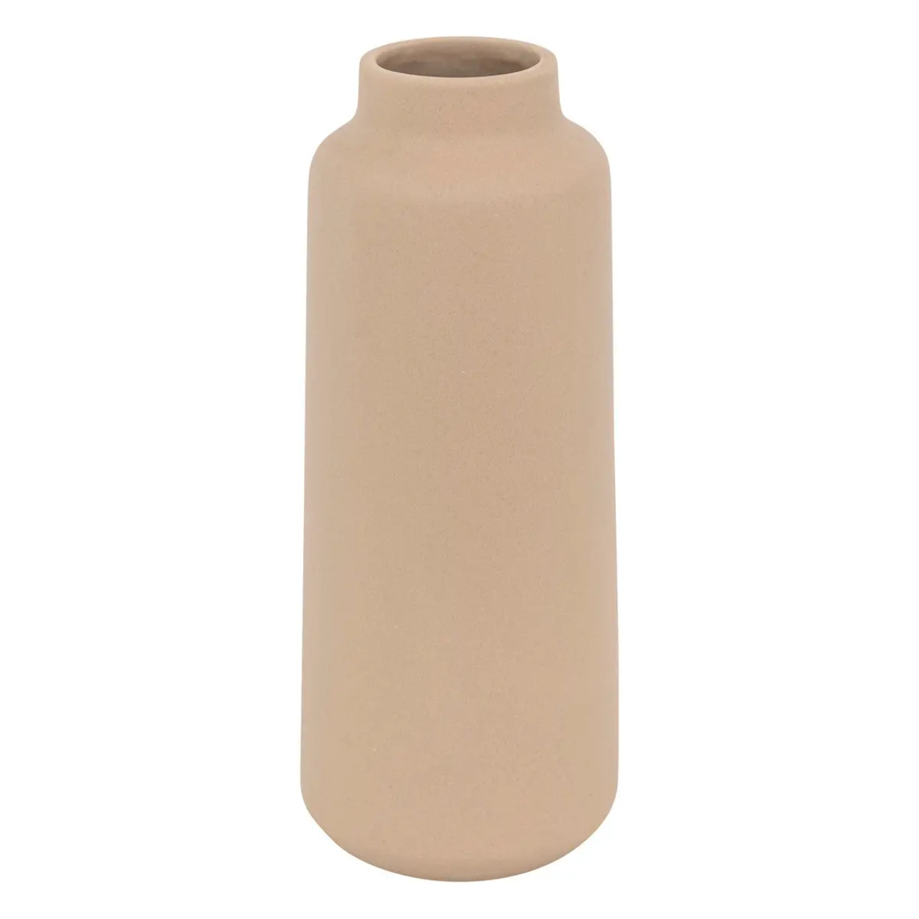 Vase céramique Rily rose clair H30cm