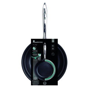 SET 2 PZS SARTEN (20CM - 24CM) TRYPLY IND PURE MP