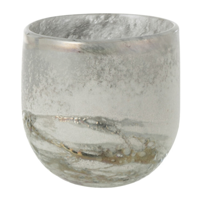 J-Line photophore Scavo - verre - gris - small