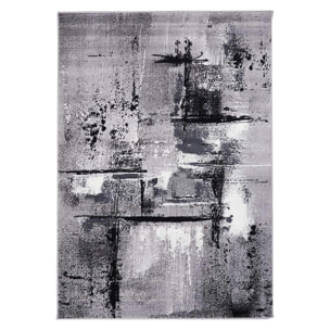 Tapis salon et chambre tissé motif abstrait LOLE