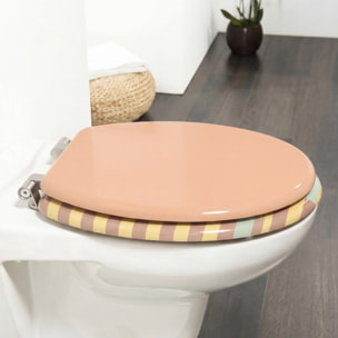 Abattant wc MDF JANA - Charnières Inox MSV