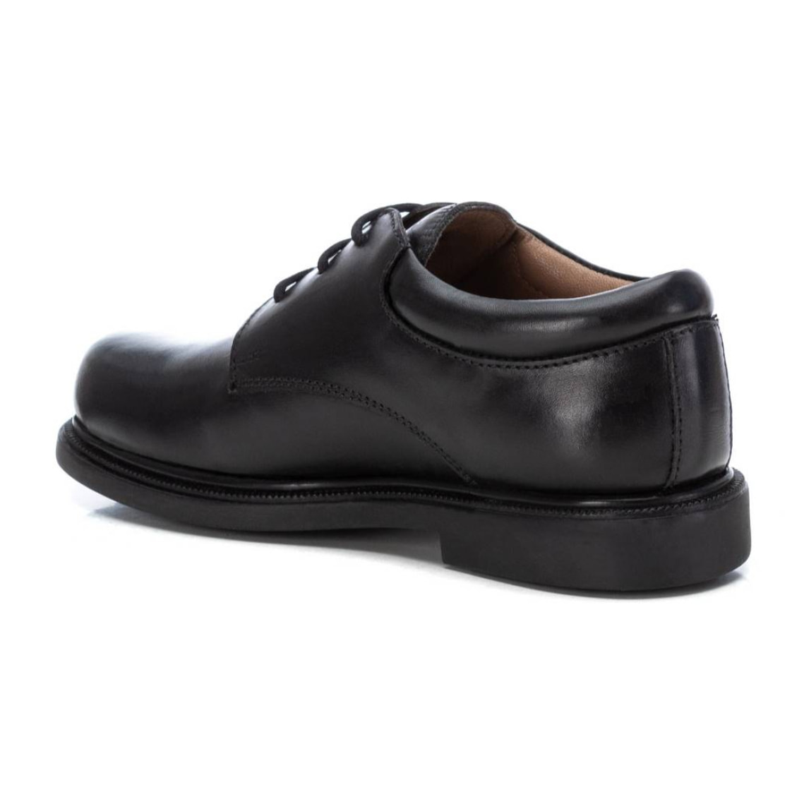 Zapato colegial de piel negro