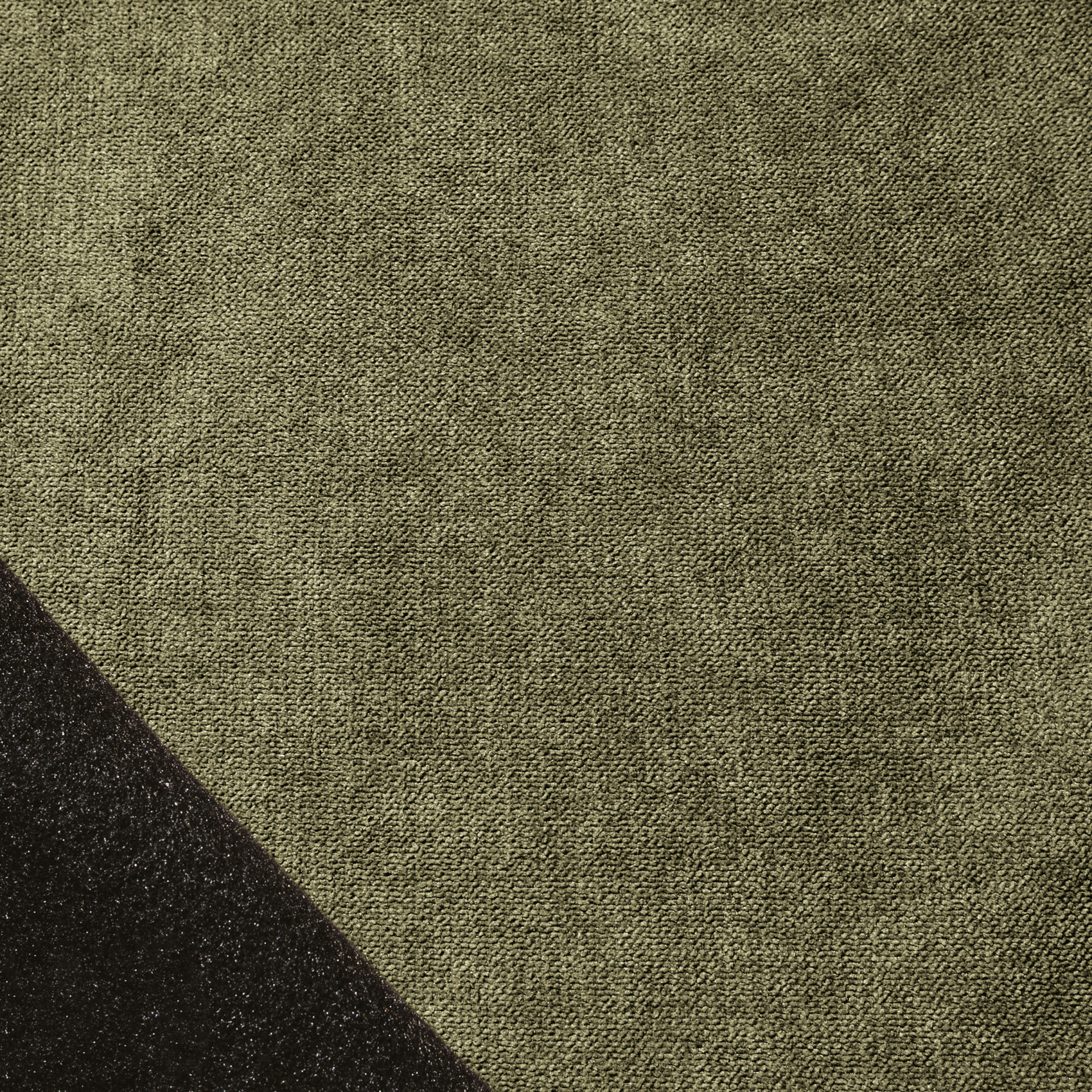 Rideau thermique phonique et semi occultant à galons fronceurs KONFOR - Kaki