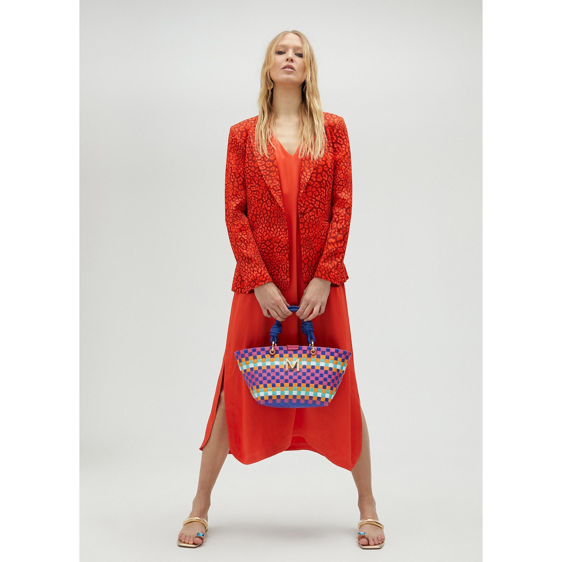 Vestito midi con spalline