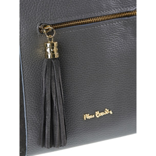 Borsa a mano da donna Made in Italy - Modello Silvana Pro - 100% pelle - 40.0 x 26.0 x 17.0 cm