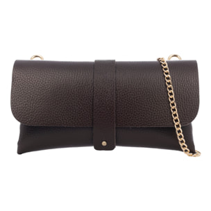 Bernezzo bolso de bandolera mujer. Piel auténtica acabado Dollaro.