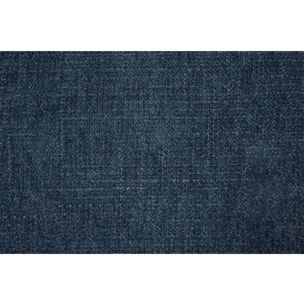 Lit coffre avec tête de lit capitonnée Tissu