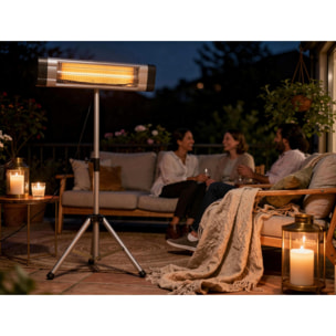 Calefactor halógeno 3000W para uso interior o exterior HEATY EXC 30 PURLINE