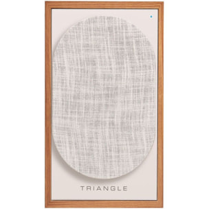 Enceinte bibliothèque active TRIANGLE BR02 Connect Chene