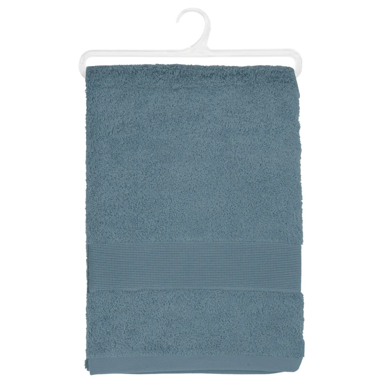 Drap de bain "Essentiel" - coton 450 gr/m² - gris orage 100x150 cm