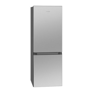 Réfrigérateur et congélateur 175L inox Bomann KG 322.1 inox
