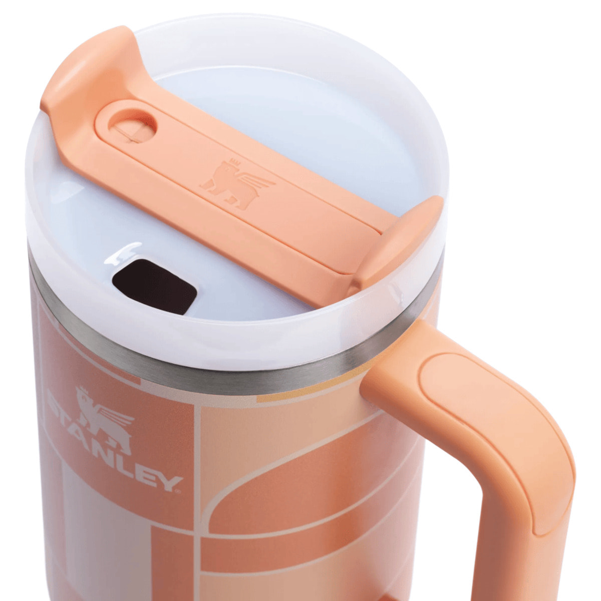 Botella de agua Isotermica - 1,18L - QUENCHER® H2.O FLOWSTATE™ TUMBLER - Apricot Court Geo