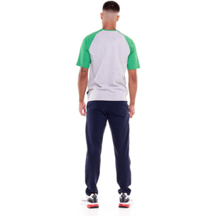 Camiseta de hombre Academy hombros en contraste