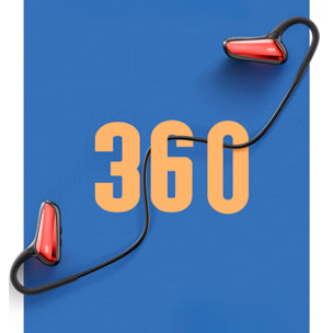 Cuffie D8 Bluetooth. Con Tecnologia di Conduzione Ossea.