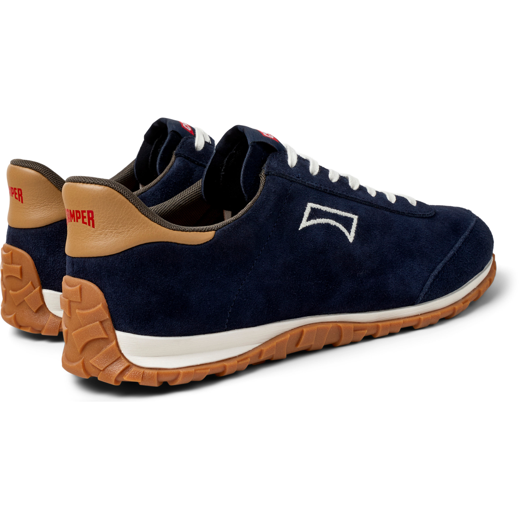 Zapatillas - CAMPER Drift Walk - Azul - Cuero de gamuza