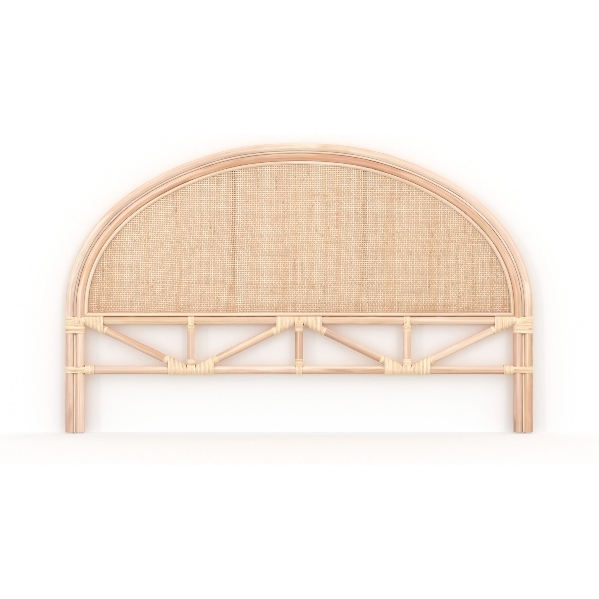 Tête de lit en rotin naturel 160 cm - Madya