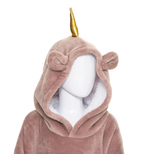 Plaid sweat licorne flanelle