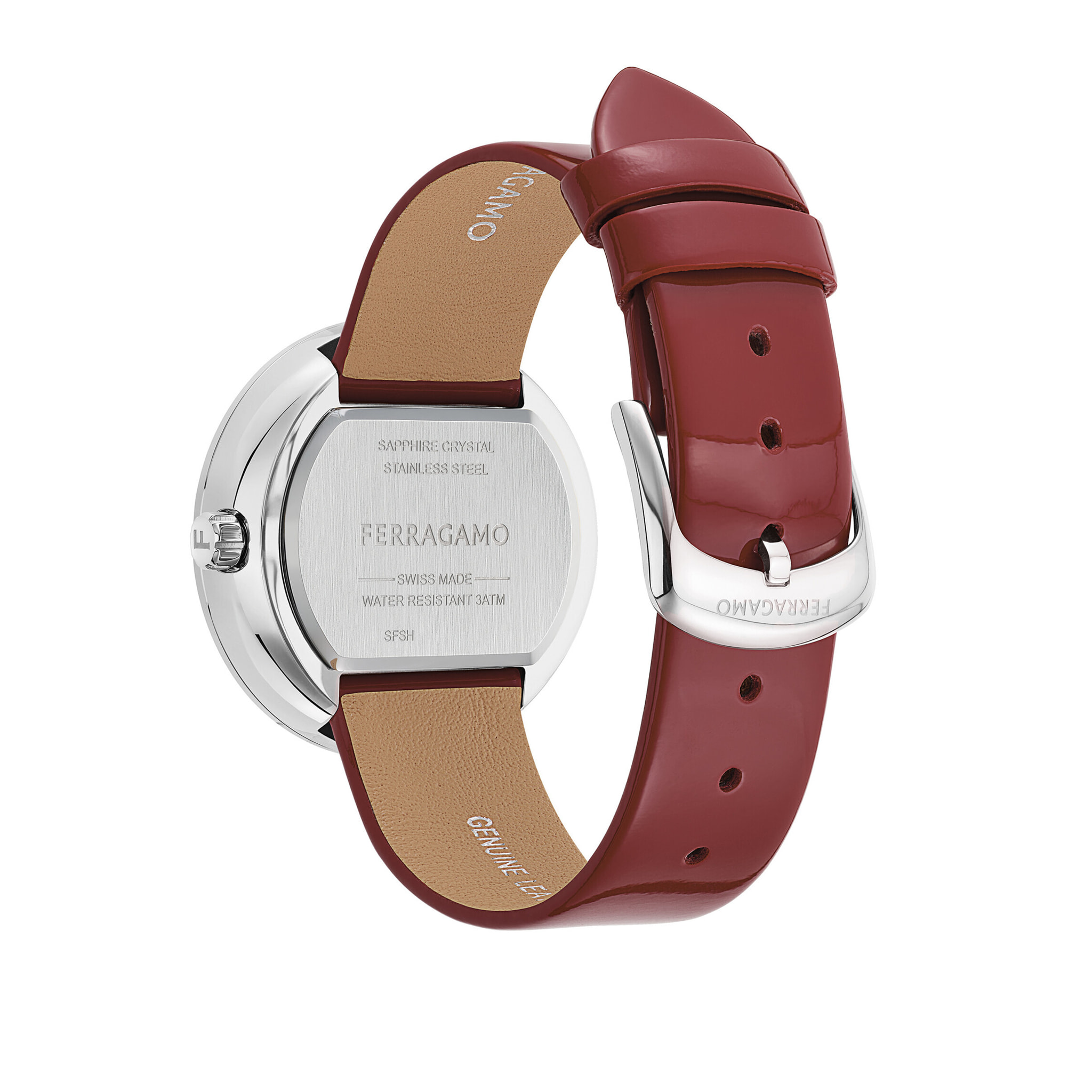 Ferragamo Reloj Analógico De Cuarzo Sh-Ferragamo