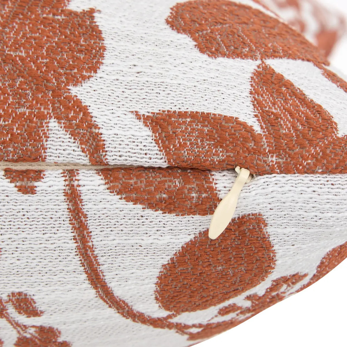 Coussin Samara 40x40cm terracotta