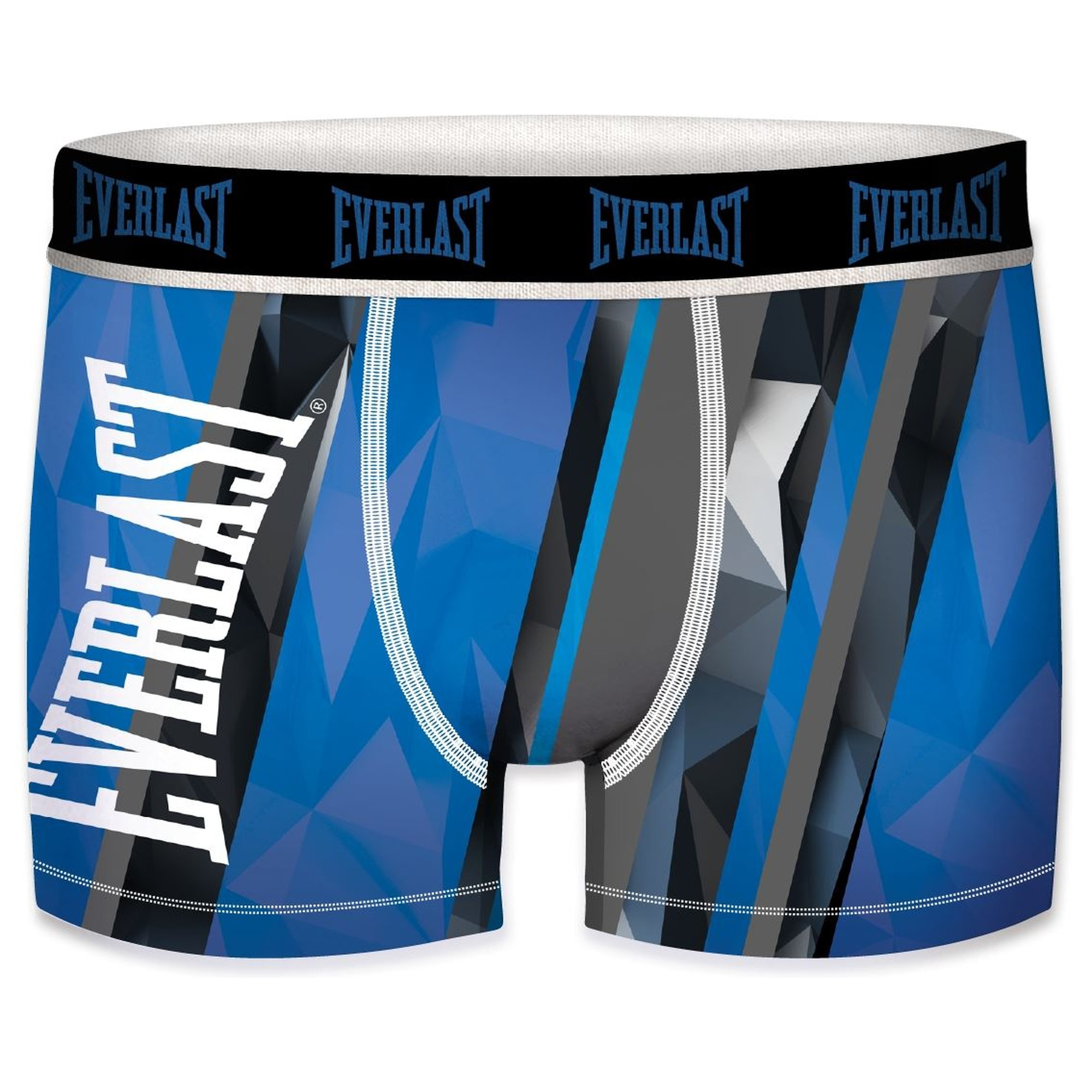 calzoncillo bóxer everlast azul para hombre microfibra