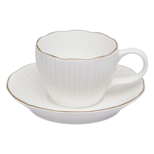 Tasse Daphné 130ml blanc