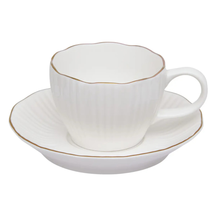 Tasse Daphné 130ml blanc