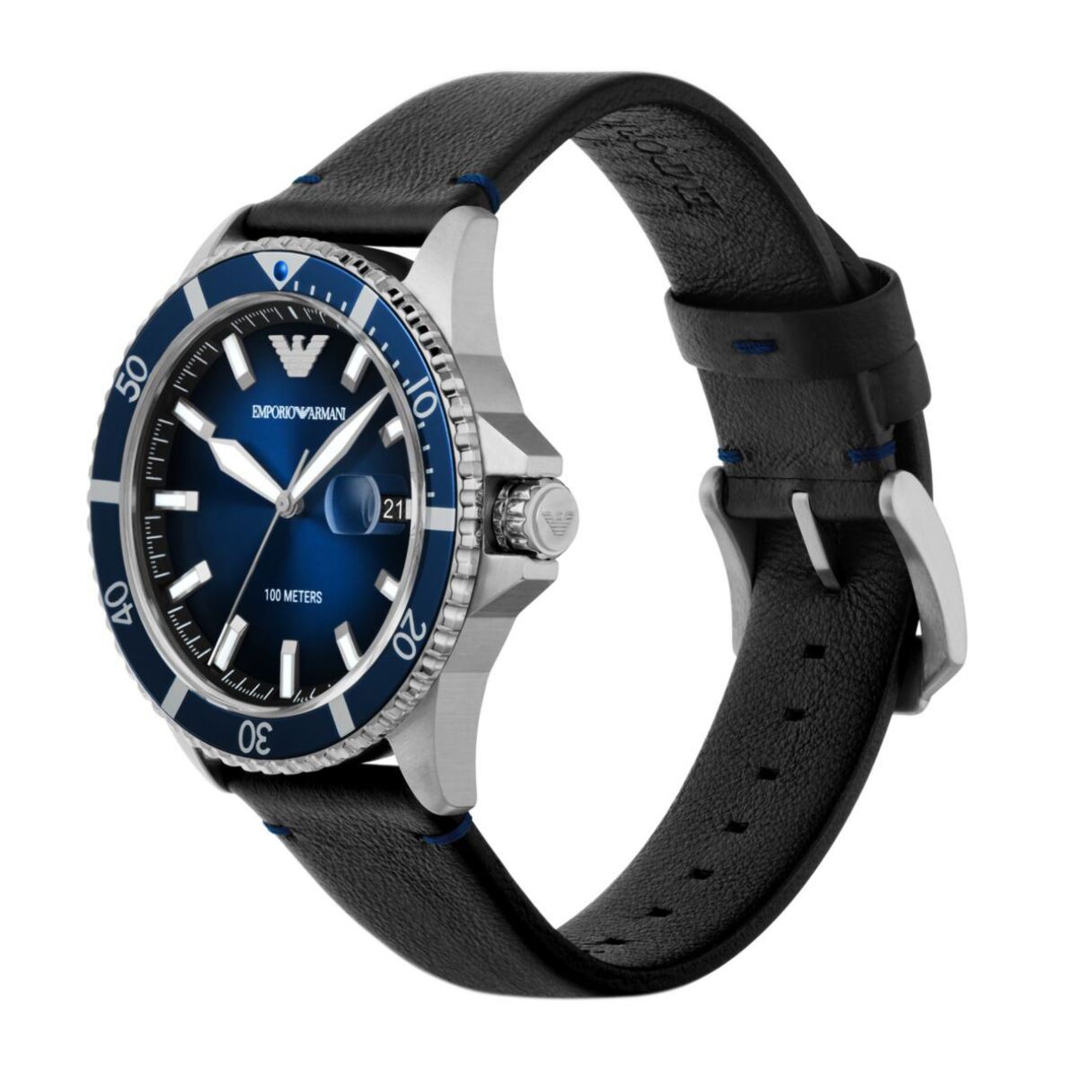 Reloj Armani AR11516 Hombre Analogico Cuarzo con Correa de Cuero