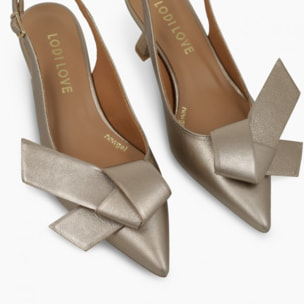 ZAPATOS DE SALÓN DORADOS KAL5307