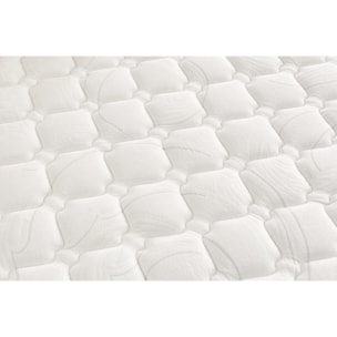 Matelas Royal Multizone - SupersoftFoam + fibres Biotherm - Epaisseur: +/- 27 cm, 2 places - Moonia