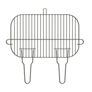 Grille barbecue rectangulaire Somagic en acier chromé 45 x 29 cm