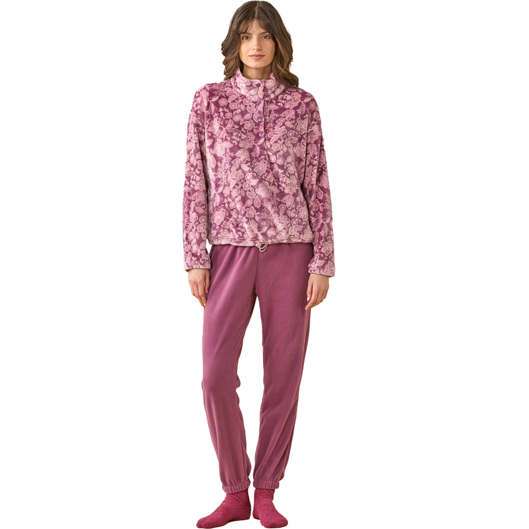 Pigiama donna in coral articolo flory. Noidinotte