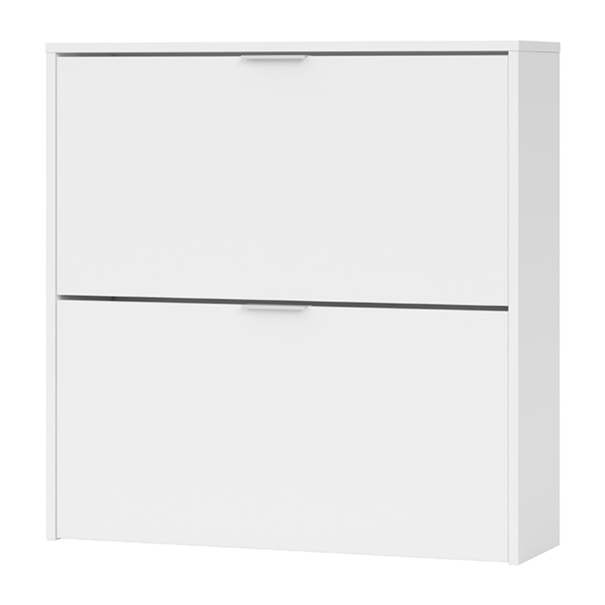 Armario Zapatero 2 Puertas 76x75x22 Cm Blanco
