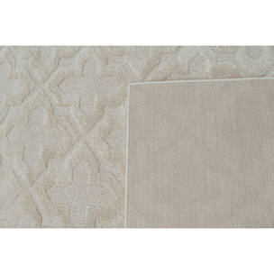 HARMONIE - Tapis motif géométrique crème