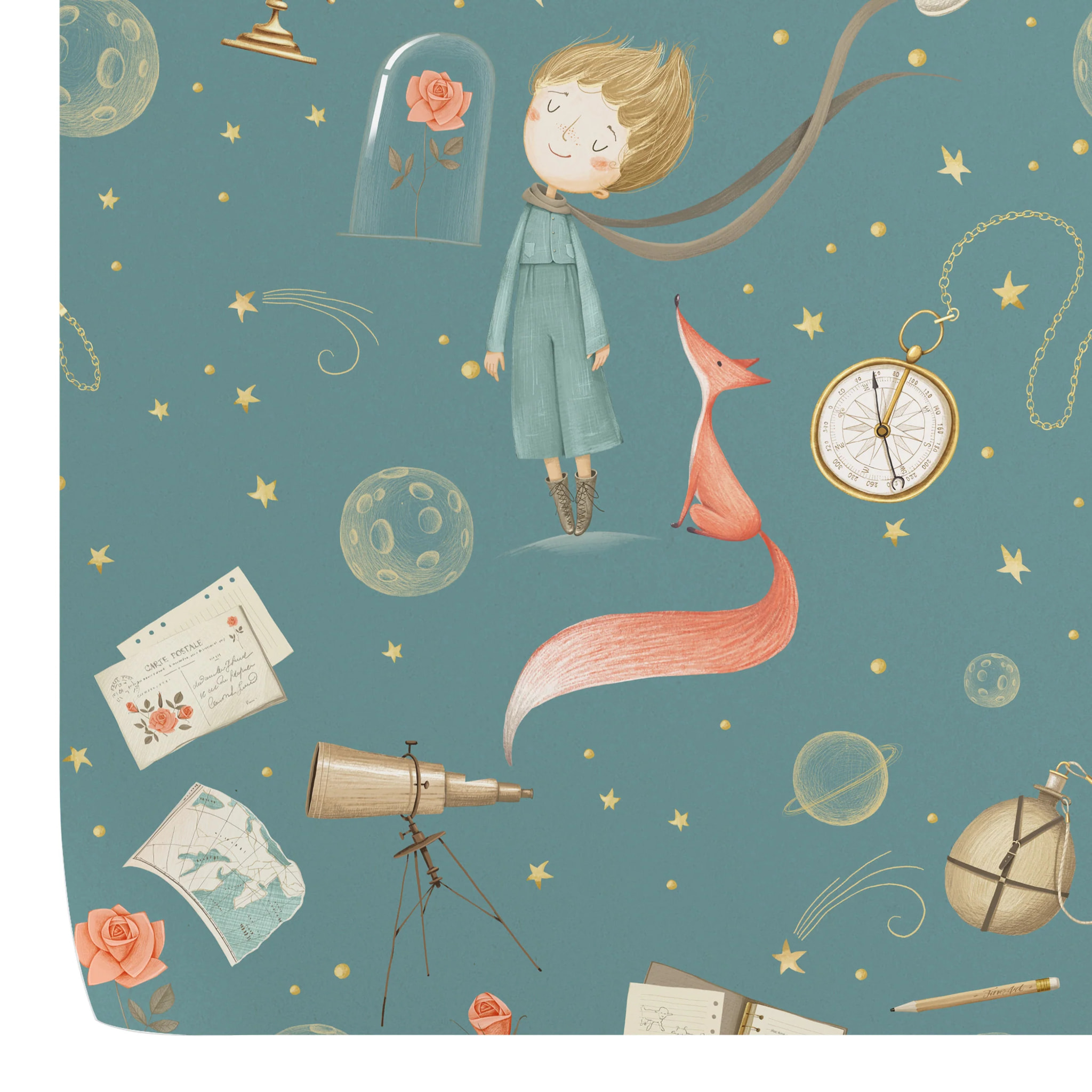 Carta da Parati Il Piccolo Principe