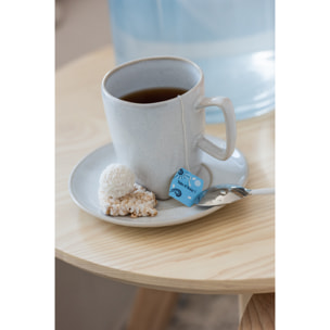 J-Line tasse Noa - céramique - blanc - 6 pièces