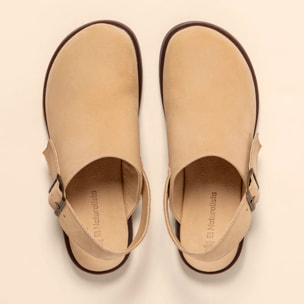 Zapatos N5871 NOBUCK LAVADO CREAM/ ARENISCA color Cream