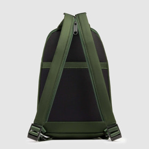 Piquadro Zaino monospalla uomo in tessuto riciclato