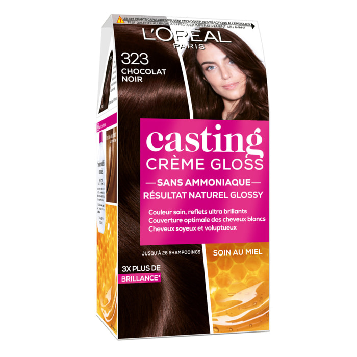 L'Oréal Paris Casting Crème Gloss Coloration 323 Chocolat Noir