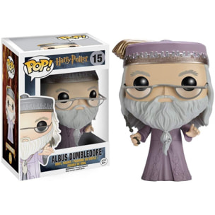 Harry Potter Funko POP Film Vinile Figura Albus Silente con Bacchetta 9cm