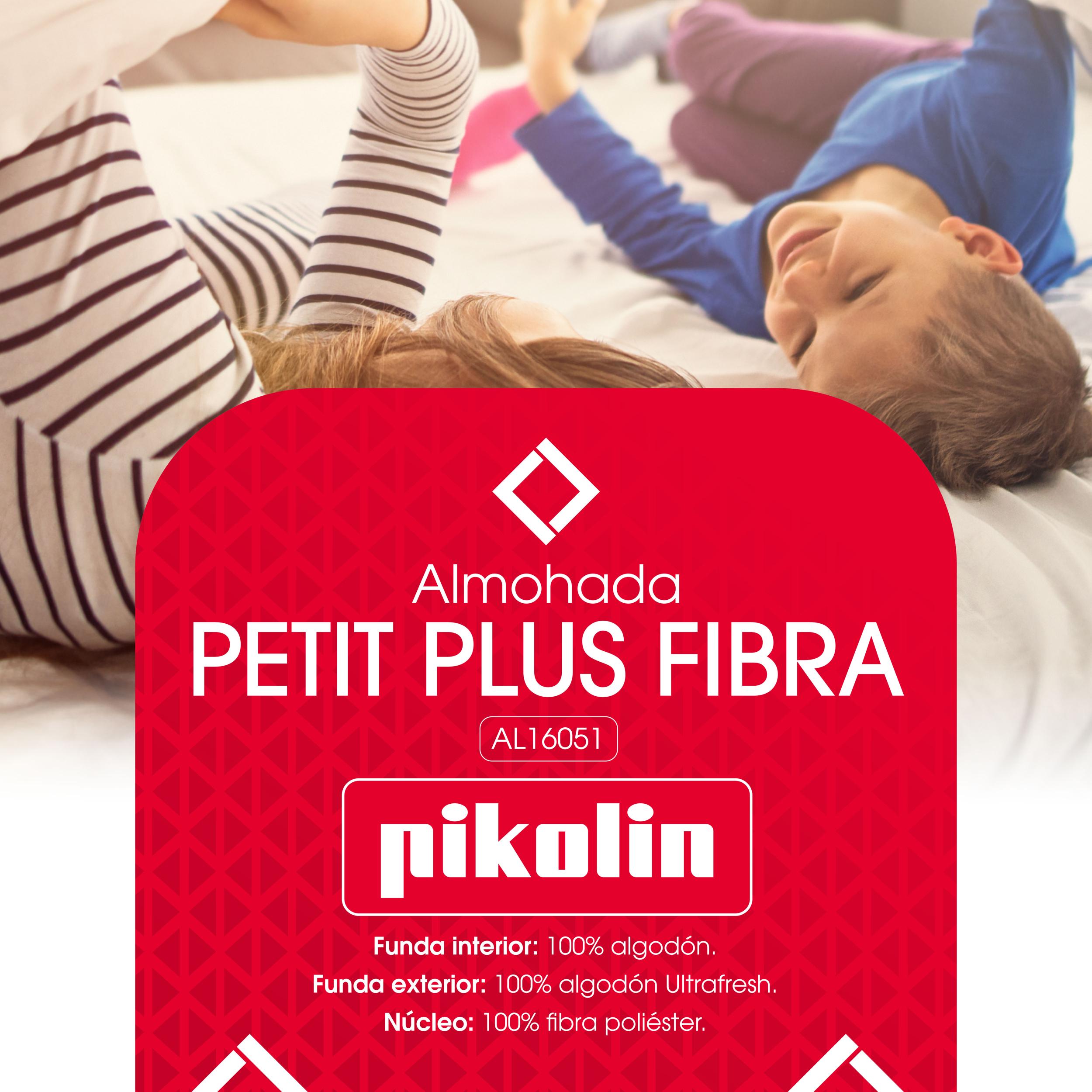 Almohada PIKOLIN Fibra Petit Plus, firmeza baja, tratamiento Ultrafresh