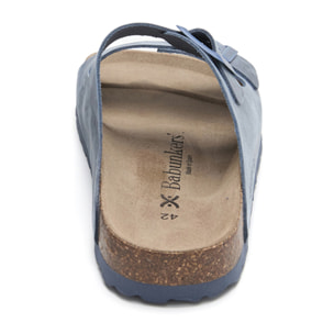 SANDALIA BABUNKERS AZUL