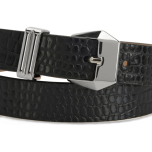 PHILIPP PLEIN Leather Belt Cocco