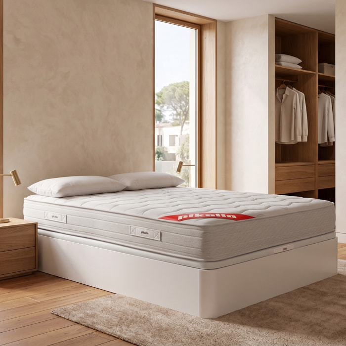 Colchón Espuma HR + Canapé Abatible + Almohadas de fibra | ENVIO, MONTAJE Y RETIRADA INCLUIDO