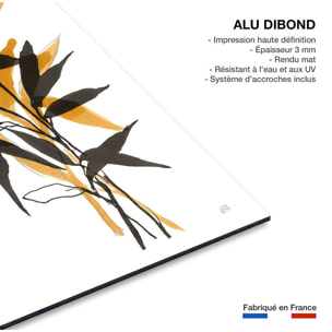 Tableau orange bambou Tableau alu Dibond