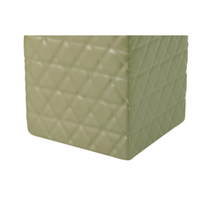 Tibor Ceramica Verde Mate 16x16x26 Cm