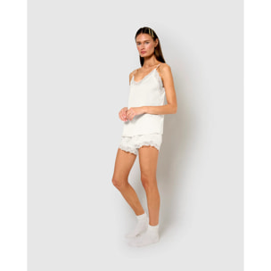 Pijama tirantes mujer satén Friday liso